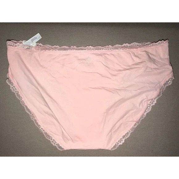 Jenni Intimates‎ Panty Brief Navy Sea Lace Trim Bikini Style Size XXXL Lot of 3 - Picture 6 of 11